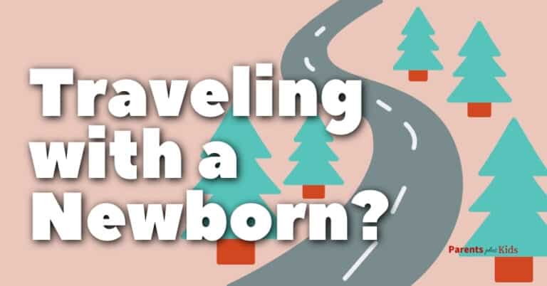 traveling long distances with a newborn in a car