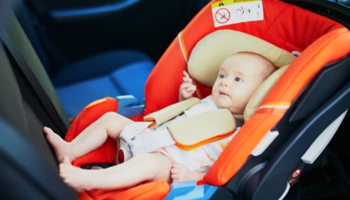 infant in car seat