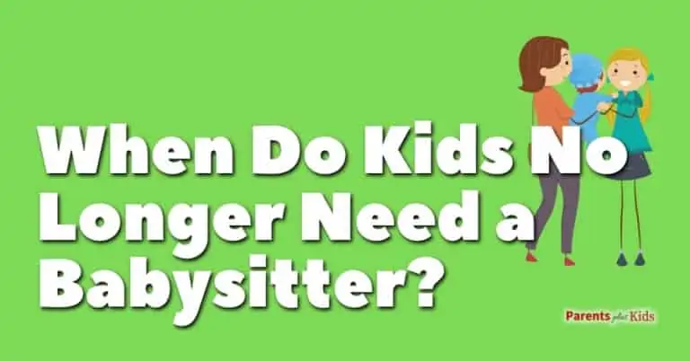 At What Age Do Kids No Longer Need a Babysitter?