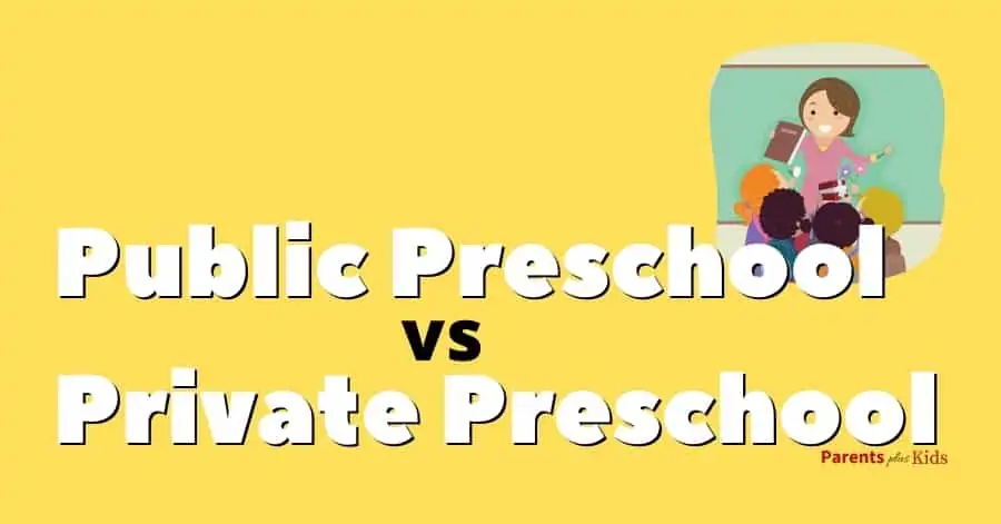 private vs public pre-school