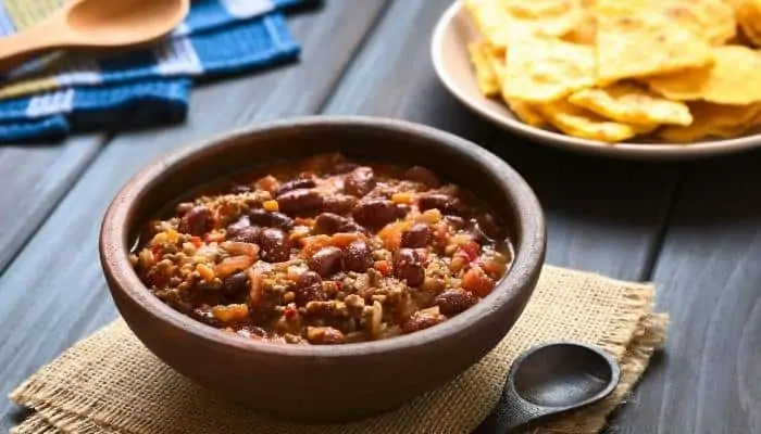 bowl of chili