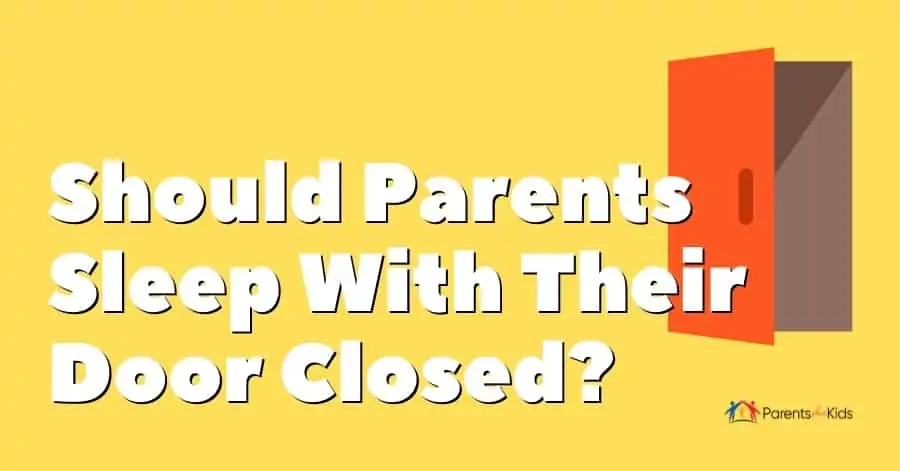 parents sleeping with their bedroom door closed featured image