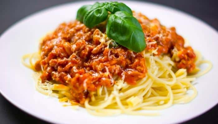spaghettis dish