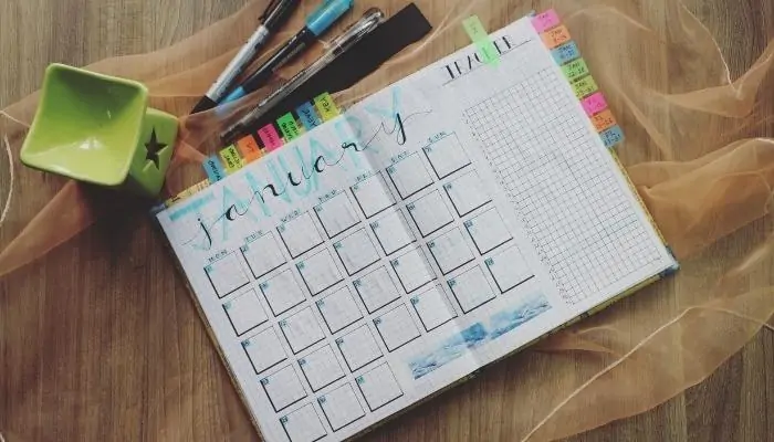 a paper planner