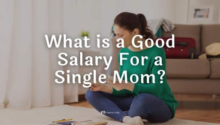 a single mom counting money