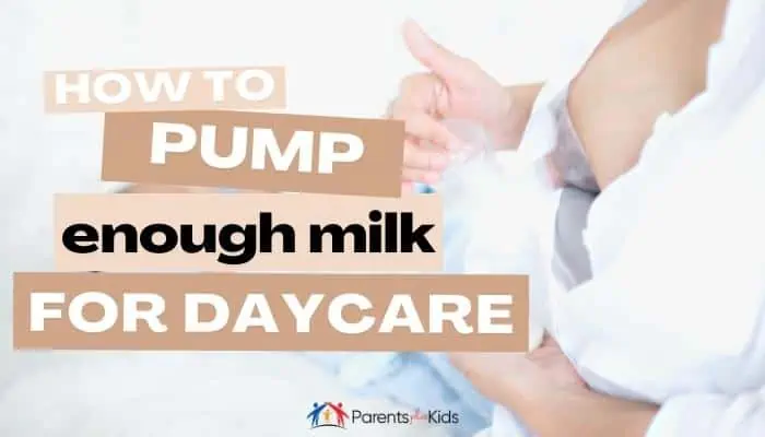 How to pump enough milk for daycare