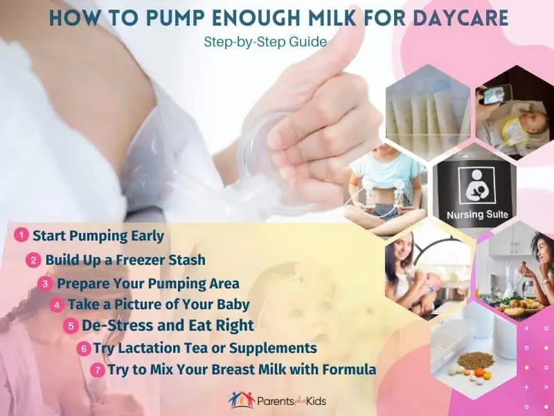 how to pump enough milk for daycare