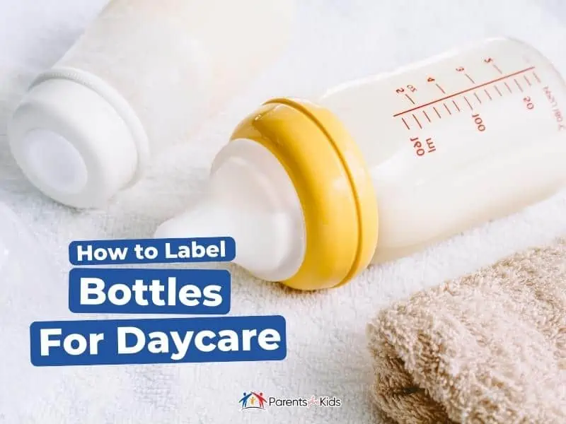 Featured Image - How to Label Bottles For Daycare