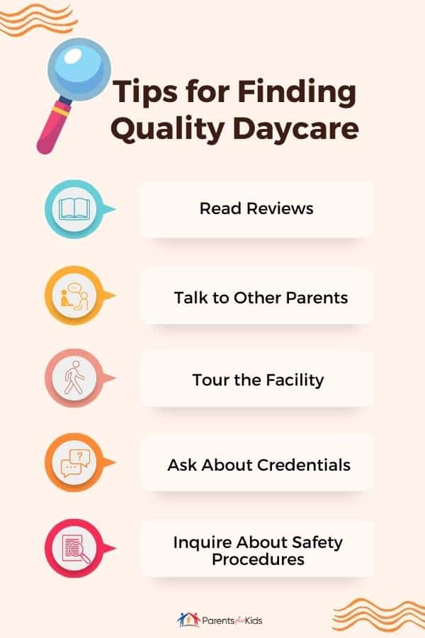 infographic -Tips for Finding Quality Daycare